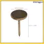 150 Chiếc Sofa Tack Hạng Nặng Tacks Trang Trí Vintage Bọc Đồng Phẳng Cho Đồ Nội Thất Gỗ Phụ Kiện khxinggao