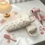 Túi lưu trữ máy sấy tóc THEGIRL8B, Túi lưu trữ máy uốn bông mềm, Dung tích lớn đa chức năng có tay cầm Hộp đựng sắt uốn di động Lưu trữ tại nhà