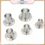 POWER Thép không gỉ 2 chiếc Giá đỡ thanh Soet Mặt bích Tủ quần áo Treo tường Braet cho tủ quần áo Thanh lưu trữ quần áo hạng nặng.