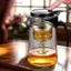 750ml Bình Trà Thủy Tinh Báo Chí Nghệ Thuật Máy Pha Trà Lọc Ấm Trà Có Dụng Cụ Lọc French Press Tea Pot MỚI