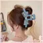 COO Thanh Lịch Màu Xanh Jeans Kẹp Tóc Thời Trang Và Thiết Thực Tóc Barrette Đuôi Ngựa Giá Đỡ Cho Các Dịp Khác Nhau 12 5cm