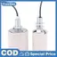 E14 / E27 Gốm Vít Đèn Giá Đỡ Đèn LED Chịu Nhiệt Adapter Sử Dụng Tại Nhà Mũi Tròn Cho Đế Bóng Đèn Có Cáp