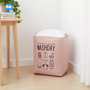 Giỏ đựng đồ giặt có thể gập lại di động Vỏ dây rút chống thấm nước Thùng đựng quần áo bẩn có thể gập lại để sử dụng du lịch gia đình VN