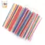 100Pc Trong Suốt Bọc Cá Nhân Ống Hút Uống Pp Ống Hút Đồ Dùng Dự Tiệc ELWW