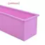Khuôn xà phòng silicon 1200g Khuôn nướng bánh mì hình chữ nhật Dụng cụ xà phòng dạng thủ công