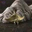 HFTOY Đồng Quỷ Cá Trang Trí Nhỏ Manta Ray Trà Động Vật Thú Cưng Trang Trí Bàn Làm Việc Nhà Bộ Sưu Tập Các Bức Tượng Đồng ~