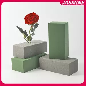JASMINE Xốp cắm hoa nhân tạo, bọt giữ ẩm chuyên dụng cho cắm hoa, khối xốp xanh/xám cho bình hoa