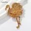 AqToCna Thời Trang Tính Khí Động Vật Pha Lê Flamingo Thổ Cẩm Dành Cho Nữ Quần Áo Áo Áo Phụ Kiện Quà Tặng AqToCna