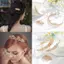 JVSUB Cô Dâu Đầu Lược Tóc Vintage Phù Dâu Trang Sức Cưới Tóc Vương Miện