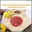 500 Chiếc Giấy Cho 4.5 Inch Burger Press Hamburger Tròn Tách Chống Dính Chịu Nhiệt Ăn Trưa Thịt