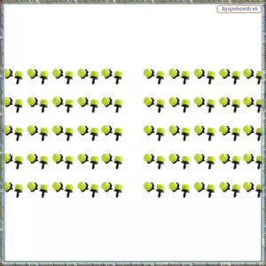 100 Chiếc 1 / 4Inch Có Thể Điều Chỉnh Micro-Type Hệ Thống Tưới Nhỏ Giọt Tưới Nước Chống Tắc Emitter Đồ Dùng Làm Vườn