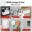 PUSKY 12 / 24 Bộ Hai Mặt Hình Treo Dải Dính Móc Vòng Băng Để Gắn Khung Ảnh Cố Định DIY Trang Trí Tường Stiers VN