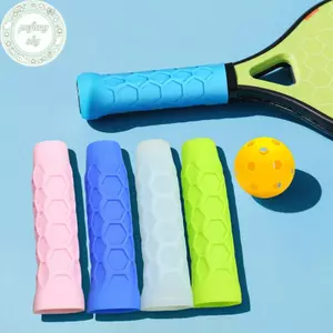 Tay cầm bằng silicon có thể tái sử dụng PUSKY cho quần vợt, tay áo hấp thụ Sho và tay cầm silicon chống trượt. VN