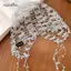 AqToCna Nữ Mùa Hè Handmade Đính Hạt Dây Xích Rỗng Chui Đầu Mũ Chống Nắng Thời Trang Cho Thuyền Và Kỳ Nghỉ AqToCna