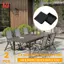 Mũ nhựa vuông 80mm x 80mm Ống chèn ống đầu cắm 2 miếng