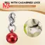 Mặt dây chuyền chuông Jingle Bell cho ba lô vải cổ chó mèo