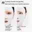 Mặt nạ thoáng khí bằng lụa băng mỏng Khăn chống nắng UV có thể điều chỉnh để chạy bộ ngoài trời Đi bộ đường dài Du lịch EMKK
