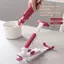 XUAN 2 Trong 1 Silicone Bát Giá Đỡ Kẹp Chịu Nhiệt Tay Cầm Dài Bát Kẹp Chống bỏng Đĩa Nóng Retriever Lưỡi Cho Nhà Bếp VN