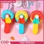 XUAN Mùa Hè Di Động Tay Bấm Quạt Mini Kem Bánh Quy Đồ Chơi Trẻ Em Thiết Kế Dễ Thương Cho Dã Ngoại Ngoài Trời Trường Sử Dụng VN