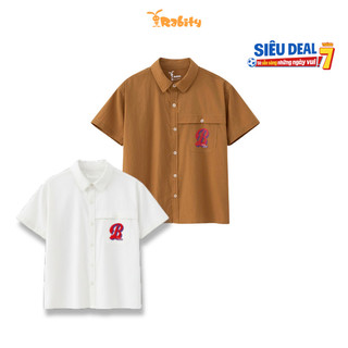 Áo sơ mi ngắn tay bé trai Rabity 902.050