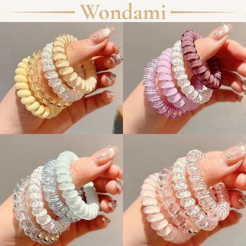 [SẮP RESTOCK] Gói Dây Buộc Tóc Chun Cột Tóc Hàn Quốc Màu Trái Cây Dopamine Dễ Thương