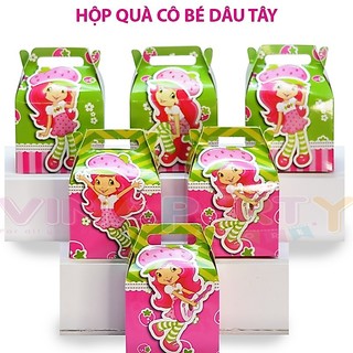 ( 9 MẪU ) Hộp quà theo chủ đề bé gái SET 6 cái