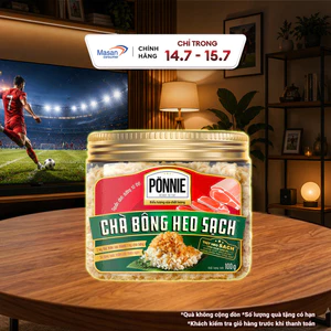 Chà Bông Ponnie Heo Sạch Hộp 100g