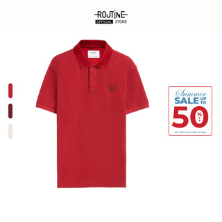 Áo Polo Nam Ngắn Tay Patch Trang Trí Form Fitted - Routine 10F24POL016R1