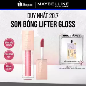 Son Bóng Lifter Gloss cho Đôi Môi Đầy Căng Mọng Kẹo cùng Hyaluronic Acid Maybelline New York 5.4ML
