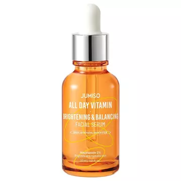 JUMISO Serum Vitamin Cả Ngày, Serum Làm Sáng & Cân Bằng Da Mặt, Quà Tặng, Vitamin C, A, B, D, E, Serum Với Vitamin, Chăm Sóc Da Hàn Quốc, Làm Sáng Da, hing, Serum Thuần Chay, Vitamin