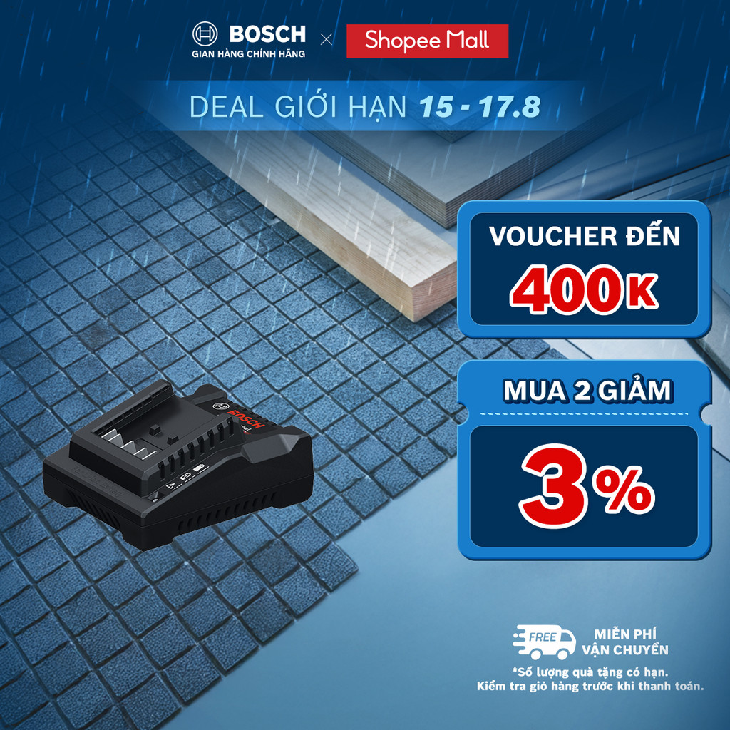 Bộ sạc Bosch GAL 18V-20 (II)