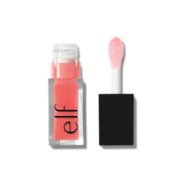 E.l.f. Dầu môi Glow Reviver, thạch anh hồng | Dầu môi nhuộm màu nuôi dưỡng cho lớp hoàn thiện có độ sáng cao, được truyền dầu Jojoba, TTQB thuần chay & không tàn nhẫn