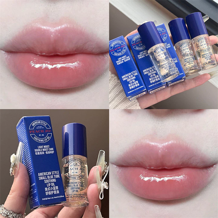 Hàng sẵn có ~ Làm đẹp Chăm sóc cá nhân Ống nhỏ màu xanh Son dưỡng môi Dầu dưỡng ẩm Dưỡng ẩm Nam Nữ Tẩy tế bào chết 9.1