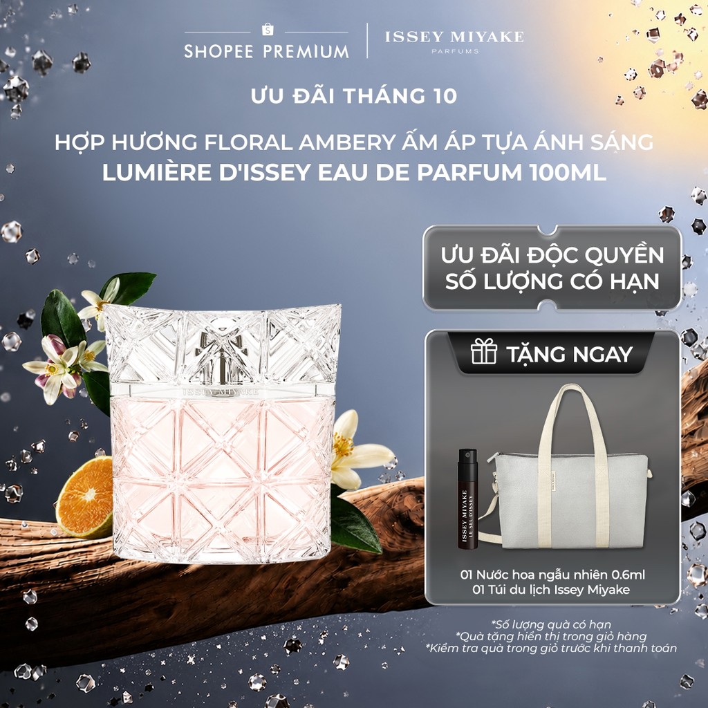 Nước hoa nữ Issey Miyake Lumière d'Issey Eau de Parfum 100ml