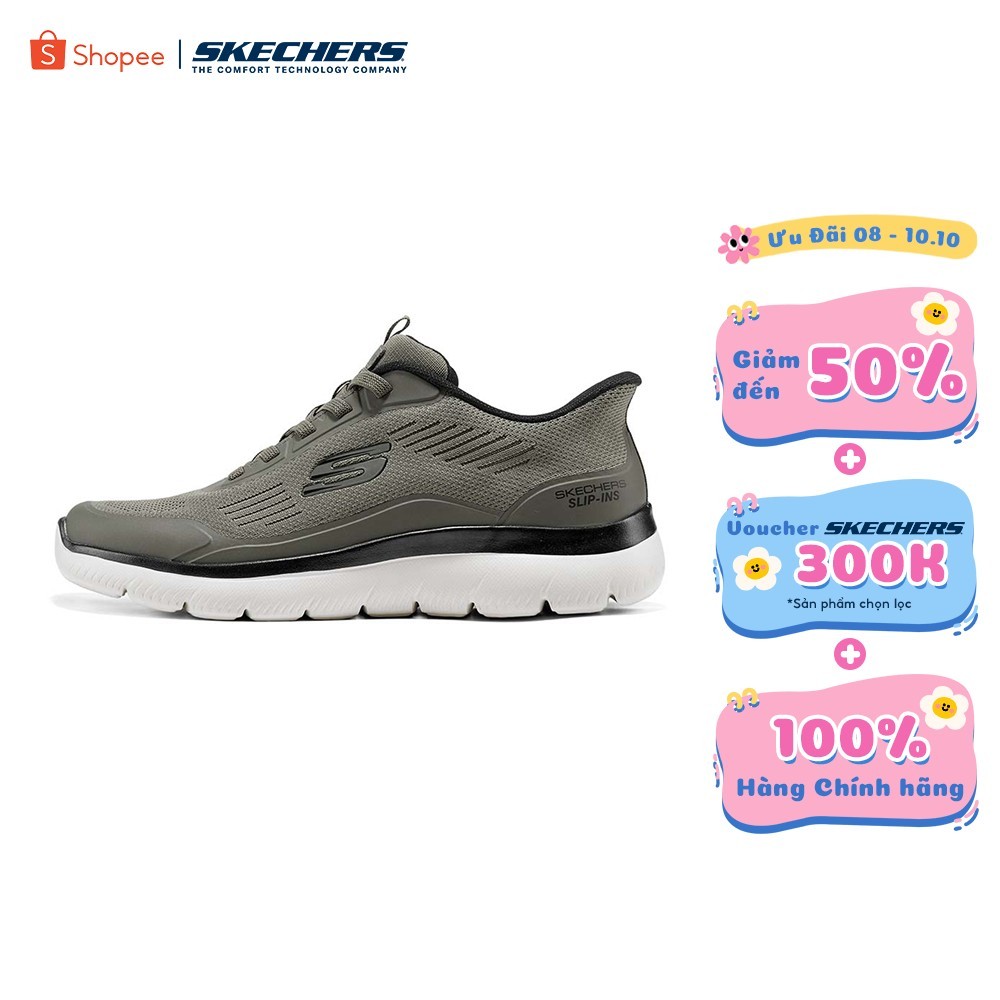 [ĐỘC QUYỀN ONLINE] Giày Thể Thao Nam Skechers Slip-Ins Sport Summits Leyter Thường Ngày - 233047-OLBK
