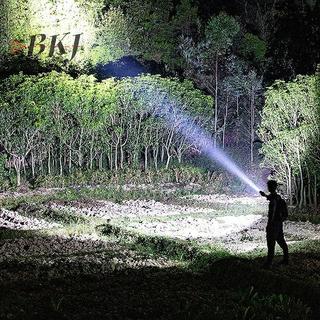 [KJ] Đèn pin LED XPE Đèn pin siêu sáng - Đèn lồng cắm trại có thể sạc lại [Mới]