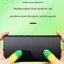 BTM Tay cầm chơi game bằng sợi dẫn điện thoáng khí Phát sáng ban đêm Thiết bị chơi game 1 cặp