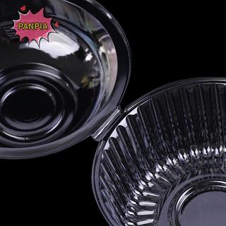 [PNPIA] 50 Cốc Hộp Bánh Nhựa Trong Suốt Mèo Con Tai Hộp Bánh Tròn PVC Vỉ Hộp West Point VN