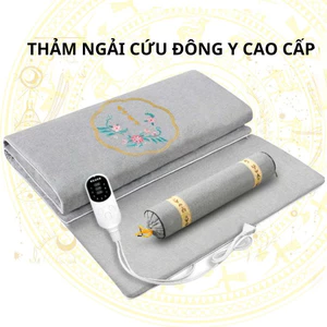 Thảm Sưởi Điện ĐÔNG Y, Thảm NGẢI CỨU giảm đau mỏi xương khớp hiệu quả-Giảm Mỏi Vai Gáy, Đau Lưng, Tê Bì