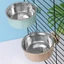 Top Cặp Lớn 650ml Bát Thú Cưng Treo Chống Rỉ Sét Không Đầu Gắn Cấu Trúc Đĩa Đôi Nhà Cung Cấp Với Rỉ Sét