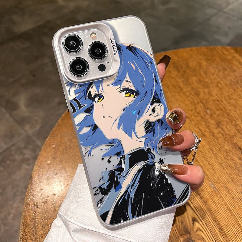 Ốp lưng Anime Bocchi The Rock dễ thương cho Redmi A5 A3 A2 A1 Note 12 11 10 8 Plus Pro MAX 10S 12S POCO C61 Ốp lưng IMD Laser cứng mờ