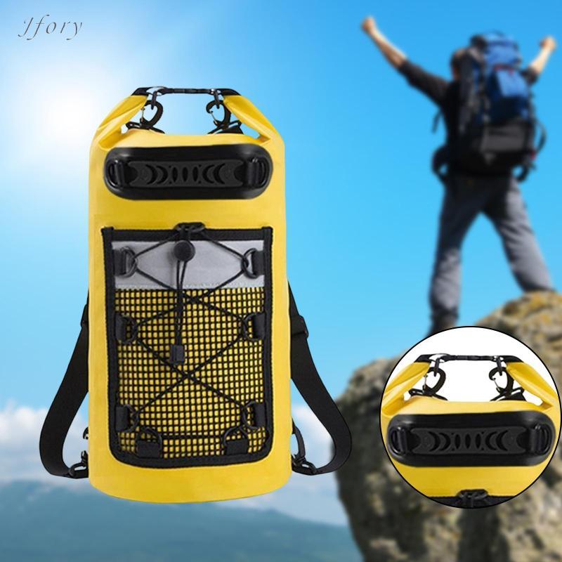 Ba lô nổi chống nước hạng nặng Jfory có tay cầm, chống nước IPX6, sức chứa, bơi lội, chèo thuyền kayak, cắm trại, câu cá và đi bè