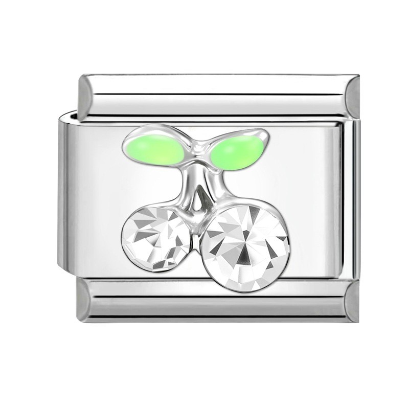 Vòng tay steel không gỉ với charms thiết kế DIY dạng(patch) phù hợp may thủ công