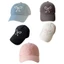 PCF * Mũ chống nắng dễ thương Mũ bóng chày Cotton dành cho cô gái tuổi Teen Mũ bóng chày Tính năng Nơ tinh tế Tôn vinh lý tưởng cho chuyến thăm công viên và gia đình