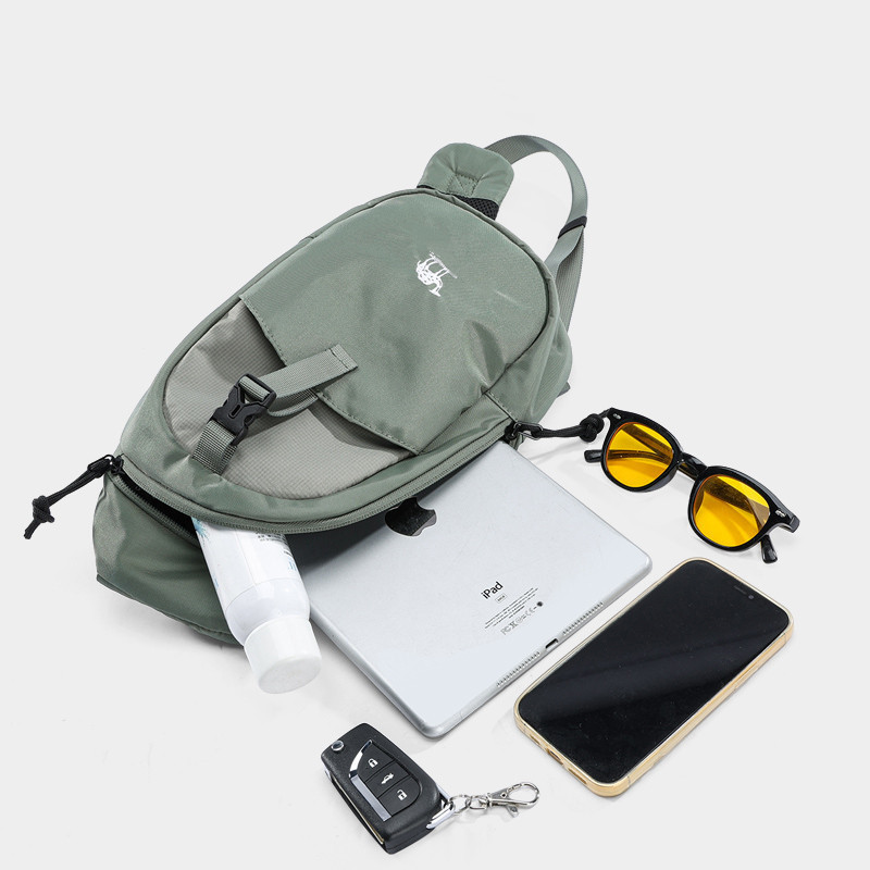 Túi đeo chéo nam chống nước CAMEL CROWN 5L, Túi ngực nhẹ