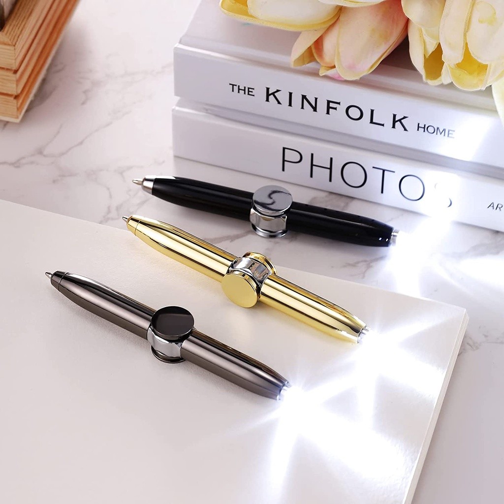 Bút xoay kim loại, vừa học vừa giải trí，bút quay，Con Quay Fidget Spinner