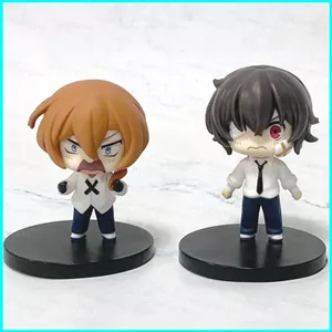 HK1 Bungo Đi Lạc Chó Nhân Vật Hành Động dazai osamu Nakahara Chuuya Mô Hình Búp Bê Đồ Chơi Dành Cho Trẻ Em Xe Trang Trí KH1