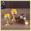 Cốc hợp kim dập nổi B & N Retro Men Phong cách Châu Âu Cốc rượu Mini dành cho quán cà phê Trang trí máy tính để bàn.