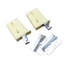 Pinyou Tủ Treo Mã Nhựa pp Ẩn Treo Mã Bất kể Trái Phải Tinh Tế Cố Định Phần Cứng Tủ Phụ Kiện 6.30 4HSW