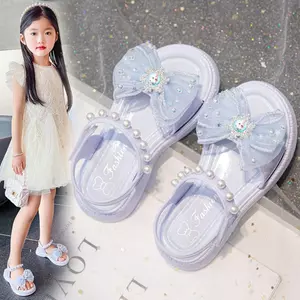 Dép nữ thời trang phong cách mới mùa hè Giày sandal công chúa siêu cổ tích đế mềm ngọt ngào